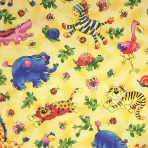 Yellow Safari Print