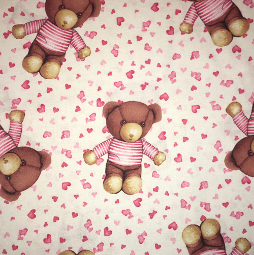 Pink Bears Print